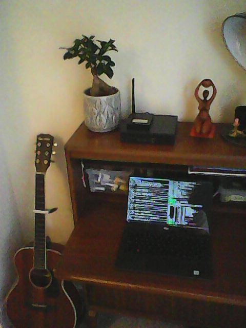 Nokia image showing the server atop my bureau